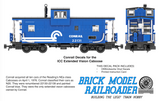 Conrail Decals for the ICC Extended Vision Caboose