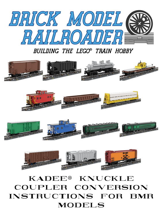 Printed Copy: Kadee Knuckle Coupler Conversion Instructions for BMR Models