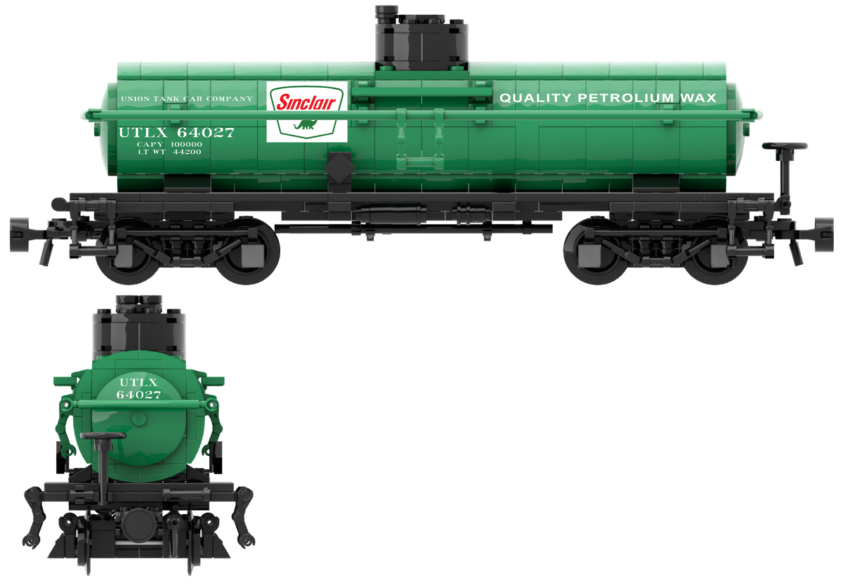 Sinclair Oil Decals for the ACF Type 27 Tank Car – Brick Model Railroader