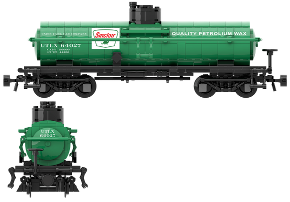 Sinclair Oil Decals for the ACF Type 27 Tank Car