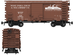 West India Fruit & Steamship Company Decals for the Pullman PS-1 Boxcar